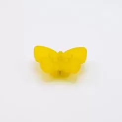 Butterfly Children's Knob - Children's Furniture Knob - Embossed fine yellow