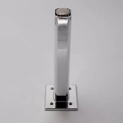 Piedino mobile 719 H.240 - Piede Per Mobili Design - Cromato lucido - Imagen 6