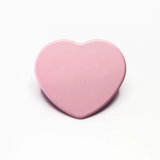Maniglia Bimbi Cuore - Maniglia Cameretta Bambini - Goffrato fine rosa - immagine 2