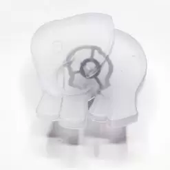 Pomolo Bimbi Elefante - Pomo para muebles infantiles - Color opalino efecto cristal satinado