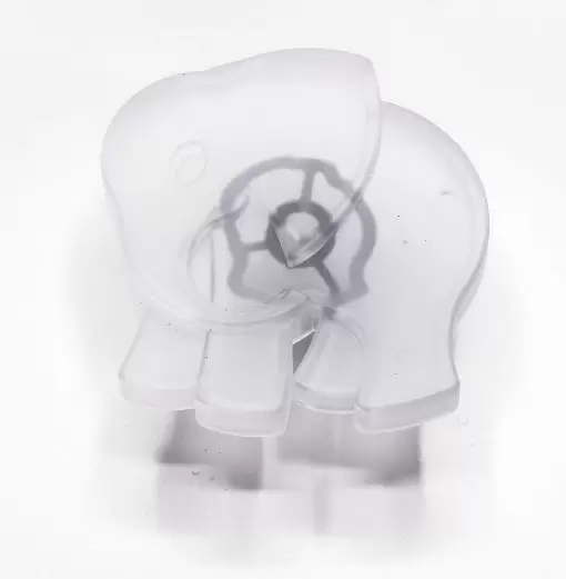 Pomolo Bimbi Elefante - Pomo para muebles infantiles - Color opalino efecto cristal satinado