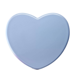 Mango Infantil Corazón Grande - Mango Móvil Infantil - Estampado Fino Azul Claro