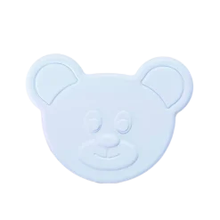 Mango infantil Oso Yoghi - Mango móvil infantil - Estampado fino Azul claro