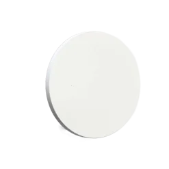 Luna Llena - Pomo móvil infantil - Blanco gofrado fino