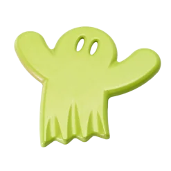 Ghost - Kindermöbelknopf - Geprägtes Feines Grün